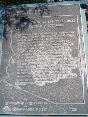 Cannon-Douglas Residence Marker image. Click for full size.