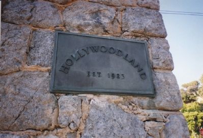 Hollywoodland Granite Gate image. Click for full size.