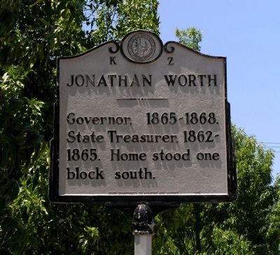 Jonathan Worth Marker image. Click for full size.