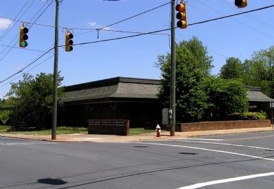 Site of the Jonathan Worth house image. Click for full size.