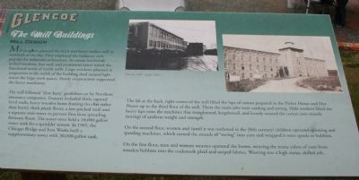 Glencoe - The Mill Buildings Marker image. Click for full size.