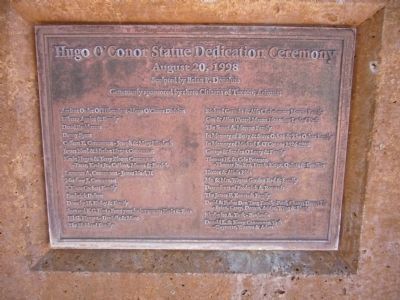 Dedication Plaque. Click for full size. Dedication Plaque image. Click for full size.