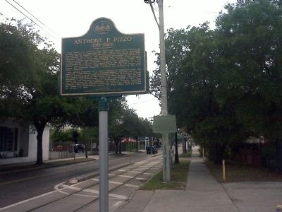 Anthony P. Pizzo Marker. Click for full size. Anthony P. Pizzo Marker image. Click for full size.