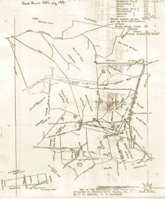 Map of Midlothian Coal Co.s land. image. Click for full size.