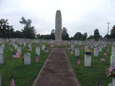 Veterans Memorial Marker (south side) image. Click for full size.