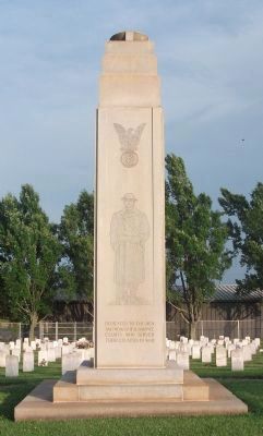 Veterans Memorial Marker (north side). Click for full size. Veterans Memorial Marker (north side) image. Click for full size.