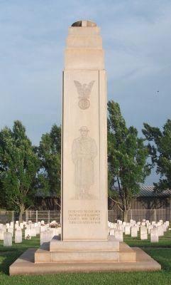 Veterans Memorial Marker (north side) image. Click for full size.