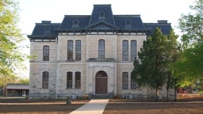 Old Blanco County Courthouse image. Click for full size.