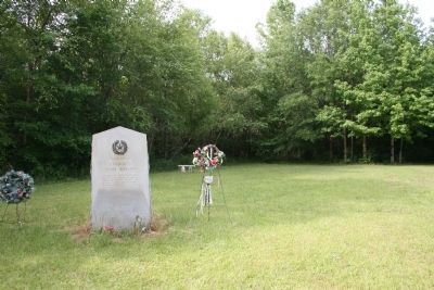 Battle of the Neches clearing and Marker image. Click for full size.