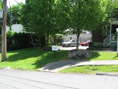 The Spotting Tower and Railroad Warehousing Marker. Click for full size. The Spotting Tower and Railroad Warehousing Marker image. Click for full size.