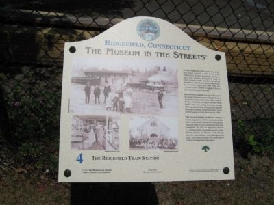 The Ridgefield Train Station Marker. Click for full size. The Ridgefield Train Station Marker image. Click for full size.