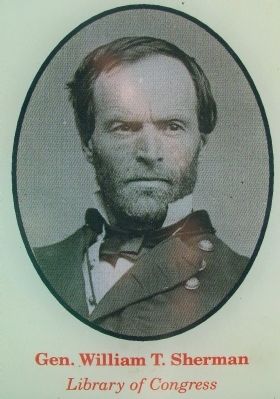 Gen. William T. Sherman, USA image. Click for full size.
