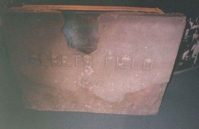 Ebbets Field Cornerstone at Cooperstown Hall of Fame image. Click for full size.