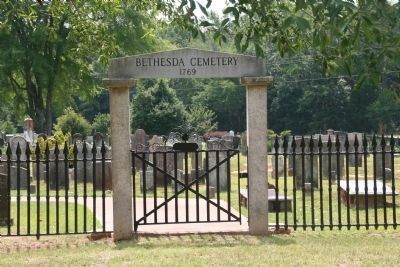 Bethesda Presbyterian Cemetery 1769. Click for full size. Bethesda Presbyterian Cemetery 1769 image. Click for full size.