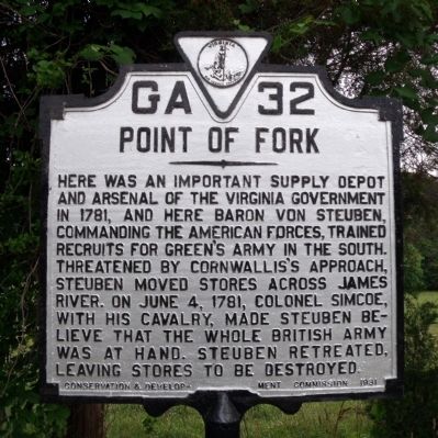 Point of Fork Marker image. Click for full size.