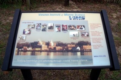 Virginia Institute of Marine Science Marker image. Click for full size.