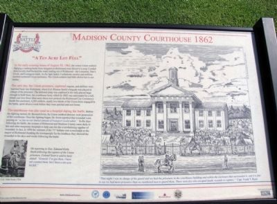 Madison County Courthouse 1862 Marker image. Click for full size.