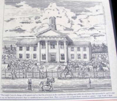 Sketch of Madison County Courthouse image. Click for full size.