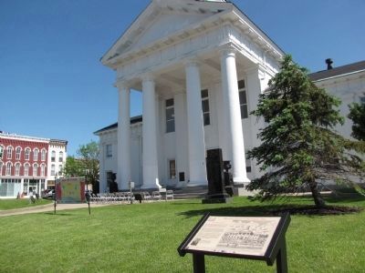 Madison County Courthouse 1862 Marker image. Click for full size.