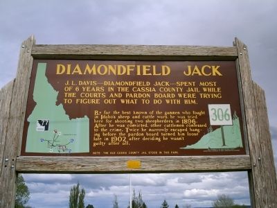 Diamondfield Jack Marker image. Click for full size.