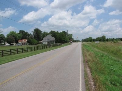Old Limestone Road Skirmish Marker. Click for full size. Old Limestone Road Skirmish Marker image. Click for full size.