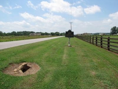 Old Limestone Road Skirmish Marker. Click for full size. Old Limestone Road Skirmish Marker image. Click for full size.