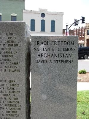 In Memory of our Franklin County war dead Marker. Click for full size. In Memory of our Franklin County war dead Marker image. Click for full size.