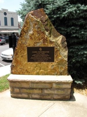 James Winchester Marker. Click for full size. James Winchester Marker image. Click for full size.