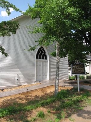 New Market Presbyterian Church Marker. Click for full size. New Market Presbyterian Church Marker image. Click for full size.