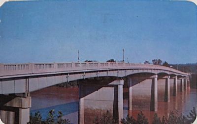 The 13th St. or James U Jackson Memorial Bridge, Augusta, Georgia side image. Click for full size.