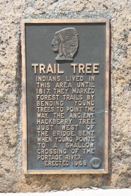 Trail Tree Marker image. Click for full size.