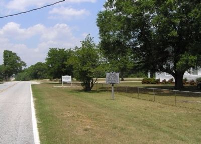 Wide view of the Brownsville Baptist Church Marker image. Click for full size.