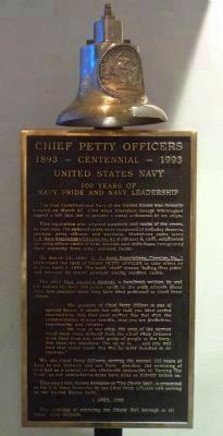 Chief Petty Officers' Bell. Click for full size. Chief Petty Officers' Bell image. Click for full size.