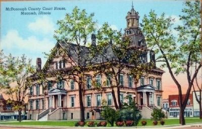 McDonough County Courthouse, Macomb, Illinois image. Click for full size.