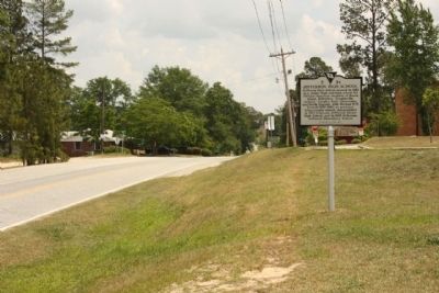 Jefferson High School / Rev. Austin Jefferson, Sr. Marker, looking east. Click for full size. Jefferson High School / Rev. Austin Jefferson, Sr. Marker, looking east image. Click for full size.