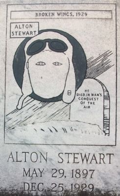 Alton Stewart Gravesite Headstone image. Click for full size.