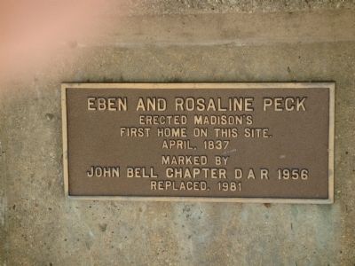 Related Peck Cabin Marker image. Click for full size.