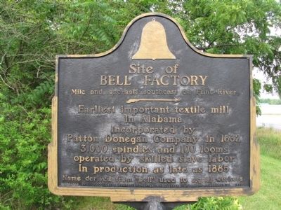 Site of Bell Factory Marker image. Click for full size.
