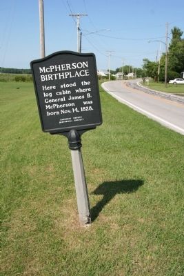 McPherson Birthplace Marker image. Click for full size.