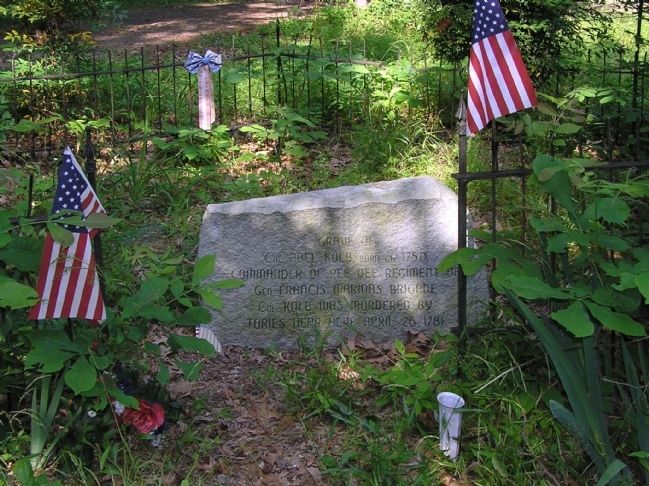 Grave Site of Abel Kolb image. Click for full size.
