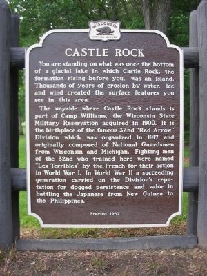 Castle Rock Marker image. Click for full size.