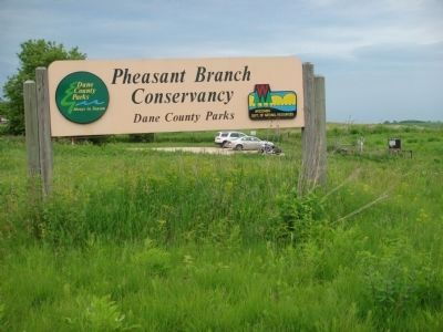 Pheasant Branch Encampment Marker image. Click for full size.