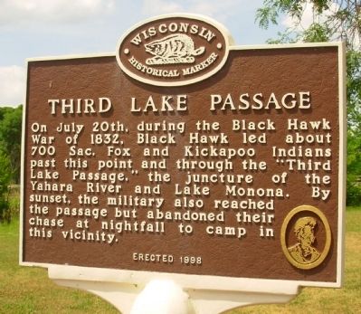 Third Lake Passage Marker. Click for full size. Third Lake Passage Marker image. Click for full size.