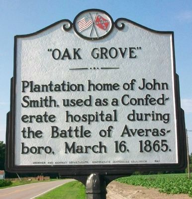 Oak Grove Marker image. Click for more information.