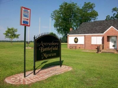 Averasboro Battlefield Museum Marker image. Click for full size.