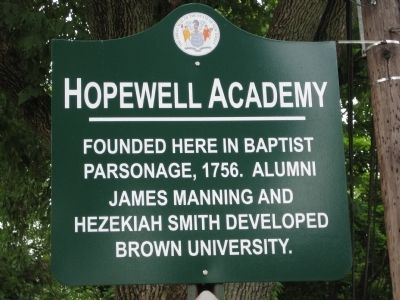 Hopewell Academy Marker image. Click for full size.