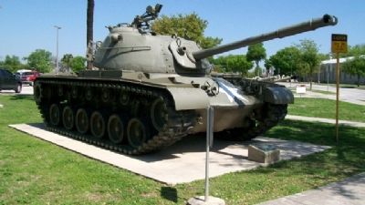 M-48 Medium Tank 90mm "Patton" and Marker image. Click for full size.