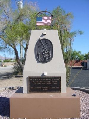 McMullen Valley 9/11 Memorial Marker image. Click for full size.