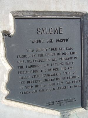 Salome Marker image. Click for full size.