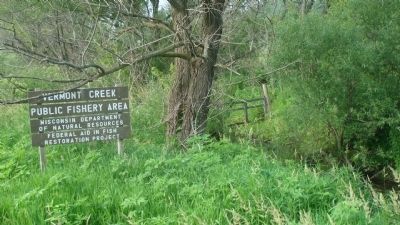 Vermont Creek Sign image. Click for full size.